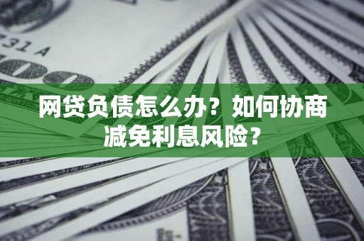 北京网贷负债怎么办？如何协商减免利息风险？