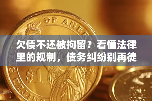 北京欠债不还被拘留？看懂法律里的规制，债务纠纷别再徒劳奔波