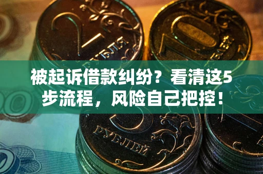 北京被起诉借款纠纷？看清这5步流程，风险自己把控！